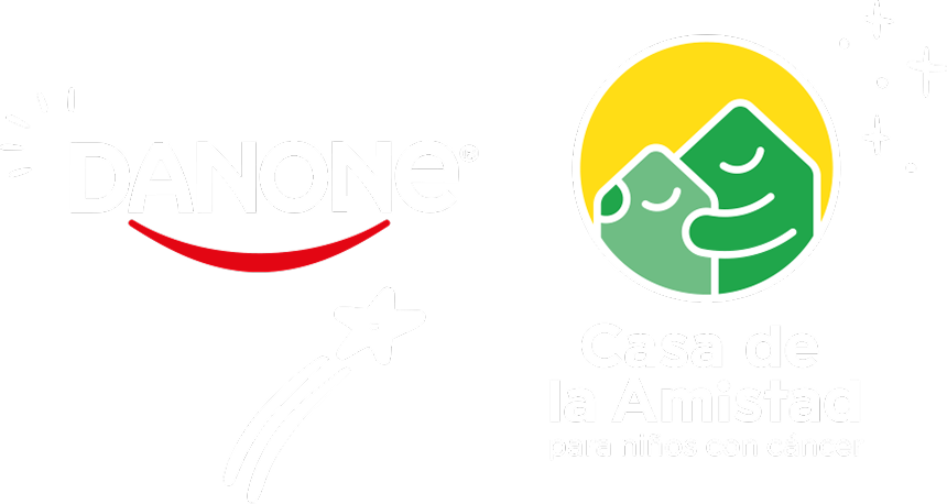 Logos de Danone y de Casa de la amistad